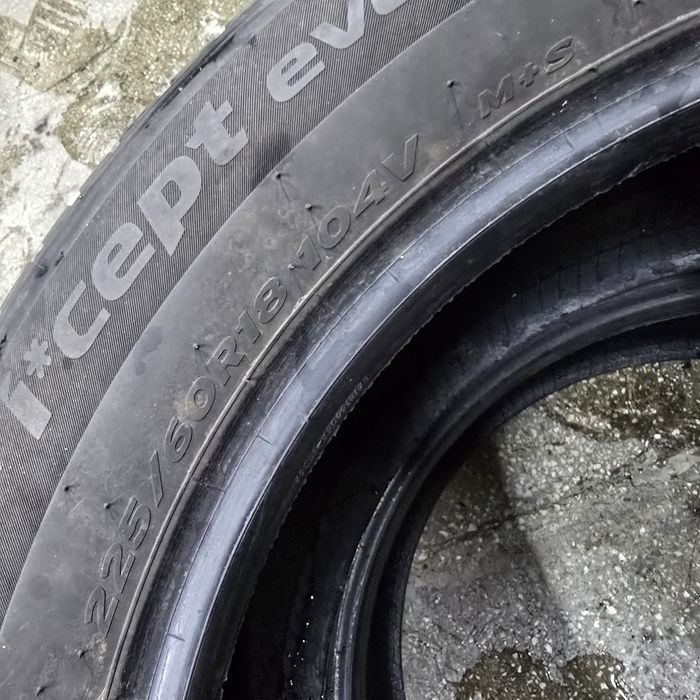 2x 225/60/18 M+S HANKOOK 2022 Stare excelentă