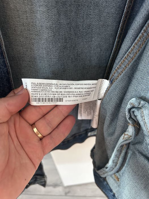 Geaca barbati blugi Pull and Bear