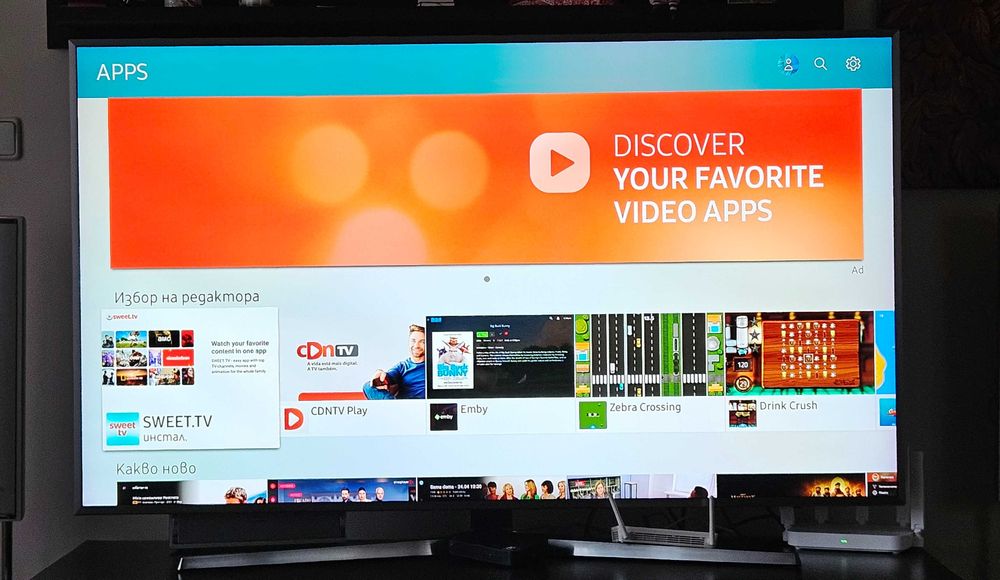 смарт телевизор Samsung 65 инча LED