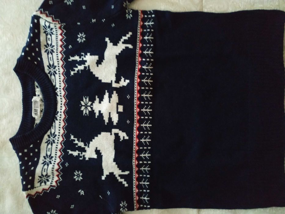 Коледен пуловер за момче