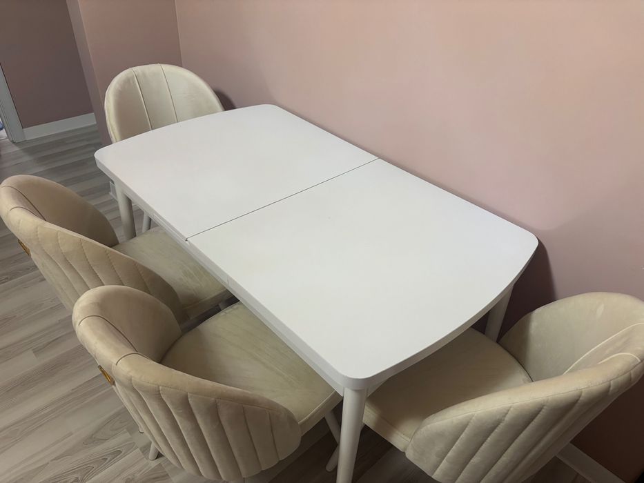 Masa cu 6 scaune set  living