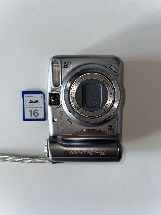 Canon PowerShot A720 IS — Легендарная CCD-матрица.