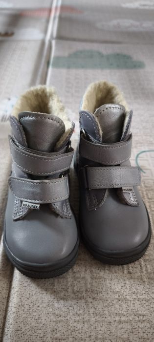 Ghete barefoot pt fetite piele naturală