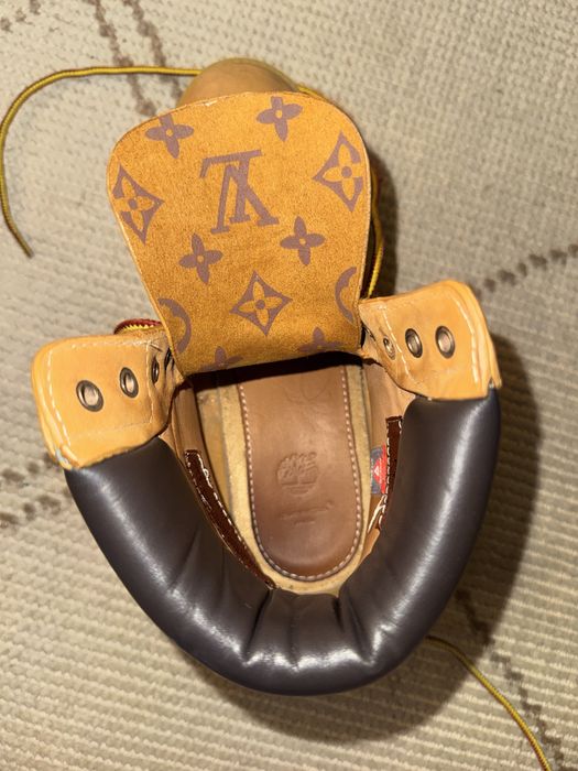 Ghete Timberland  x Louis Vuitton