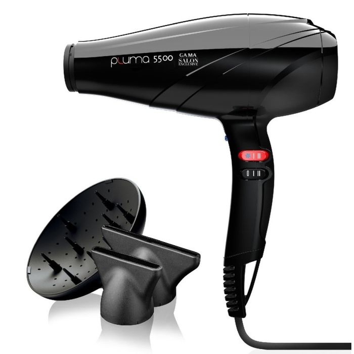 Фен Ga.Ma Pluma 5500 Oxy-Active Black (2400 Вт)