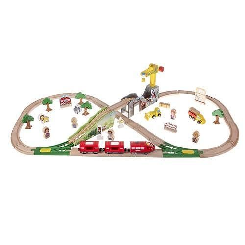 Дървен железен път kruzzel 22495