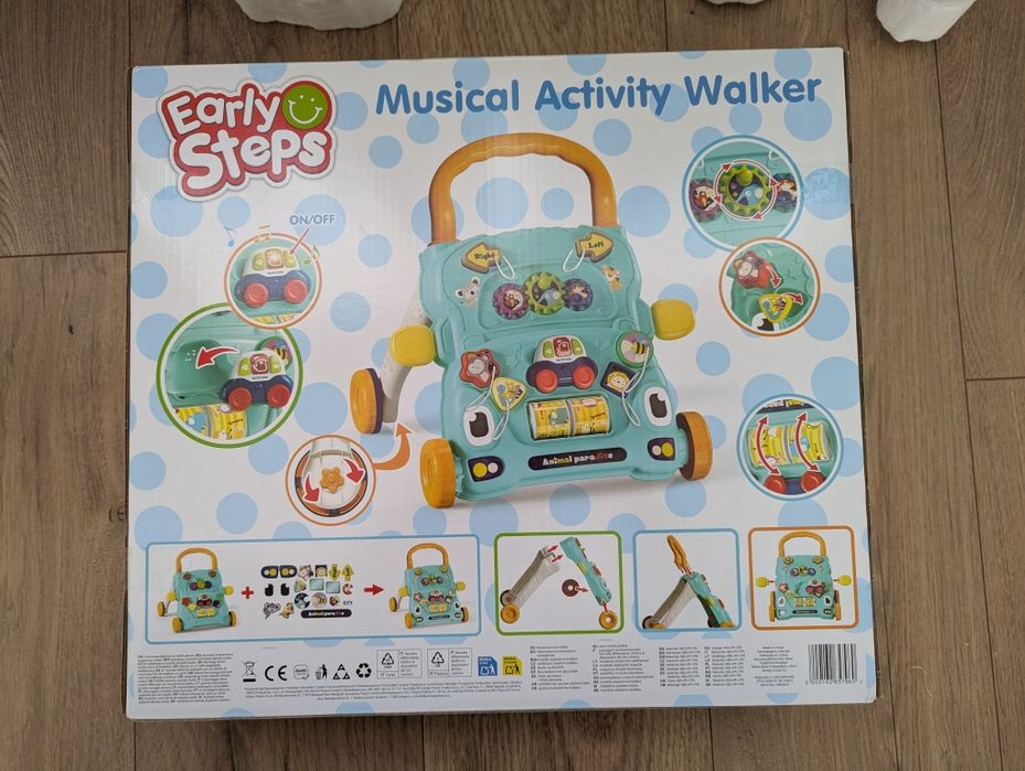 Музикална проходилка / уокър с активности, нова