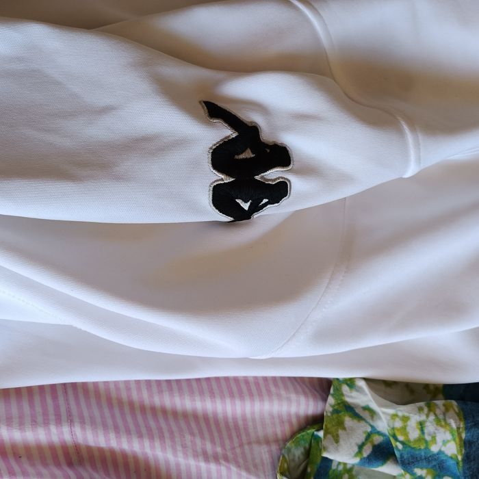 Бяло горнище КАPPA,XXXL