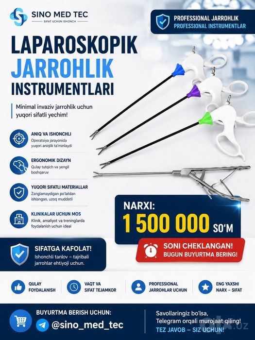 Laparoscopic instrument/ Xirurgik