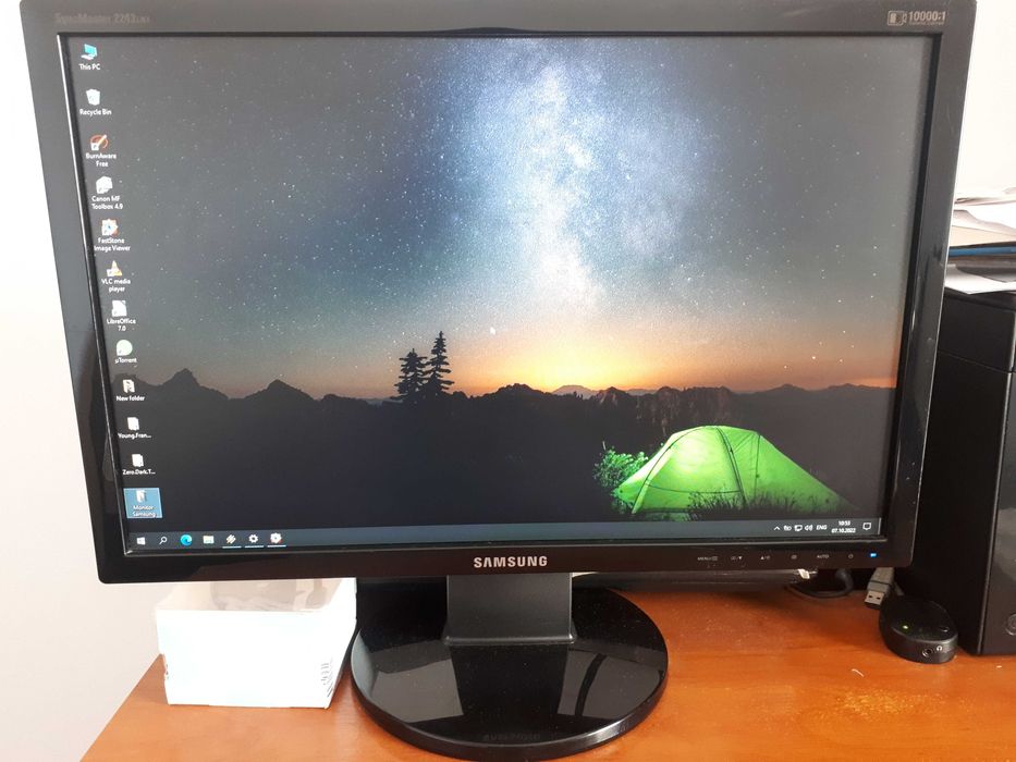 Monitor Samsung 21,5 inch