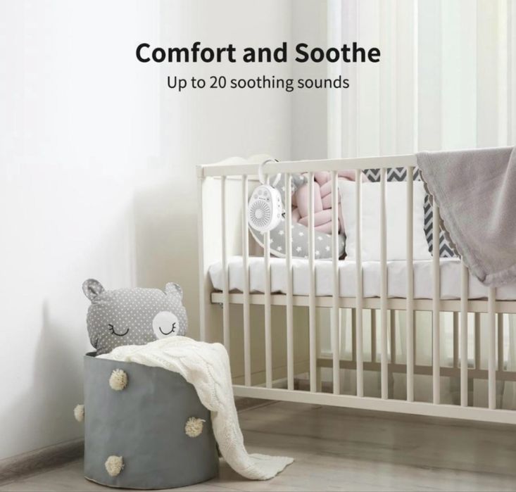 Машина за бял шум, подходяща за бебета, деца и възрастни