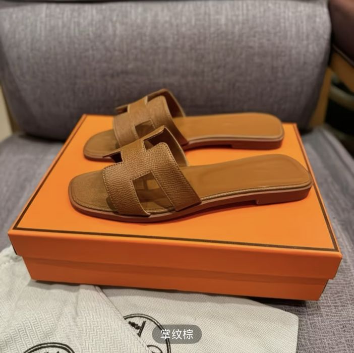 Шлепки босоножки hermes