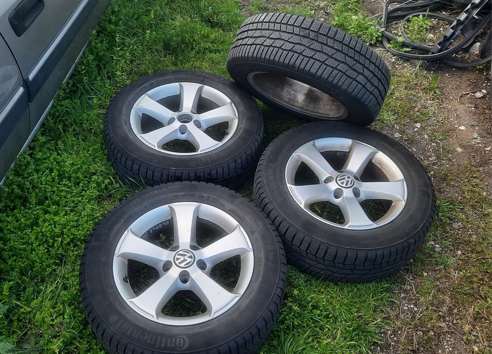 Оригинални алуминиеви джанти 5х112 за VW 16ки