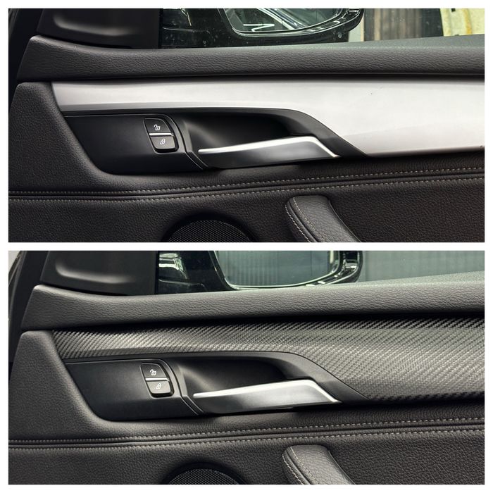 Colantare trimuri Carbon / Piano Black