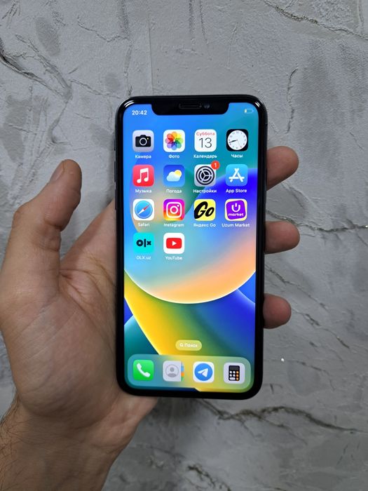 iPhone X LL/A память 256gb состояние идеал хама жои зор