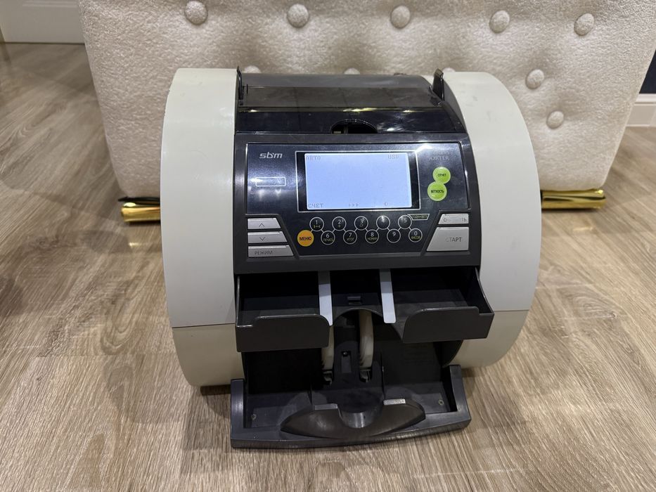 * SBM SB-2000 банковская купюросчетная машинка - фасовщик купюр оригин