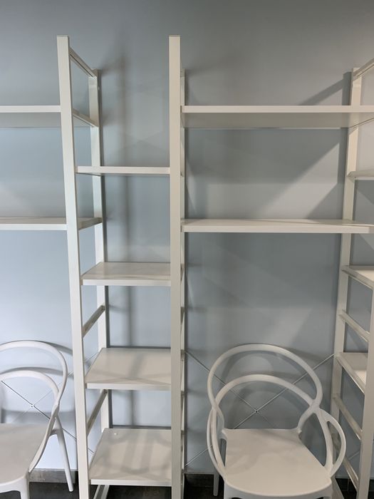 Офис стелаж от Икеа 370х215х40 см + два стола