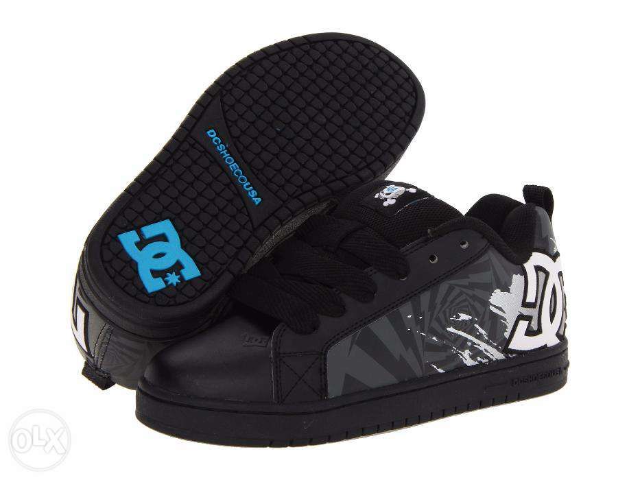 DC Court Graffik SE KB | Ken Block Signature Black Gradient  Размер 45