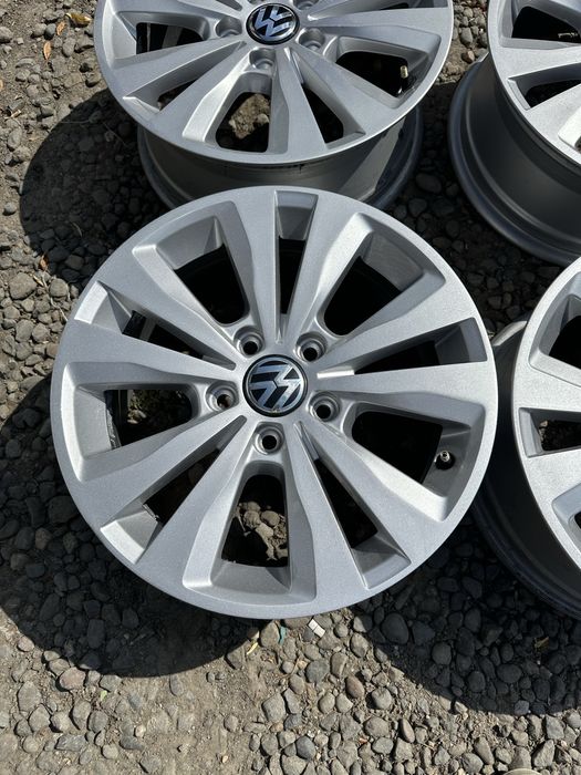 Jante originale 16 5 112 Wv Passat Touran Saran Tiguan Jetta Golf 5 6 7 Audi Skoda Seat
