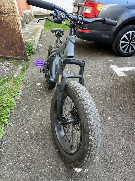 Bicicleta MTB fatbike, roti de 20x4