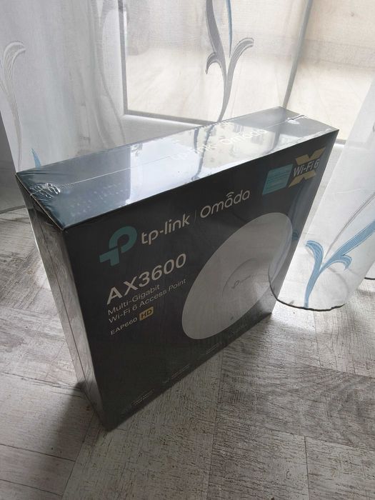 Access point TP-Link EAP660 HD AX3600 Wi-Fi 6 Gigabit Omada. Sigilat!