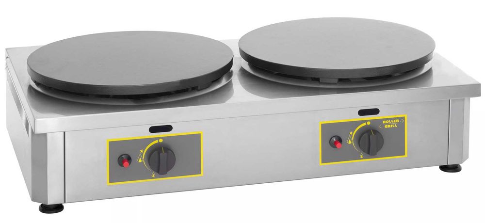 Plita Clatite Uriase 40cm Pe Gaz Dubla Plite Fonta Transport Gratuit