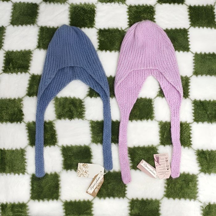 Вязаные шапки ручной работы