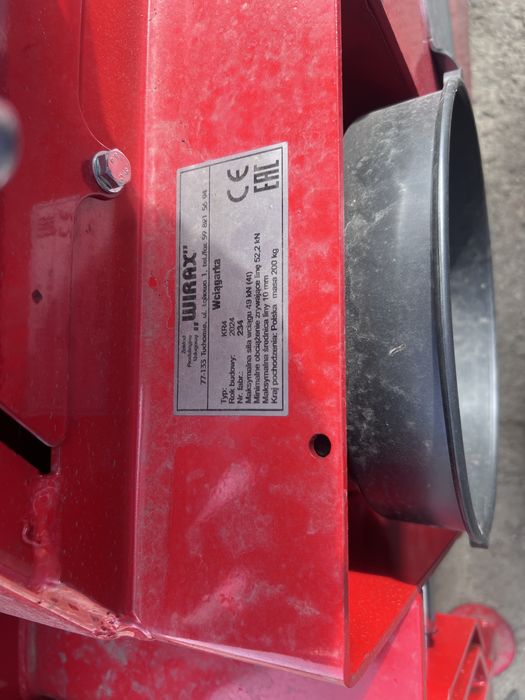 Troliu tiranti tractor 4 t NOU Polonia