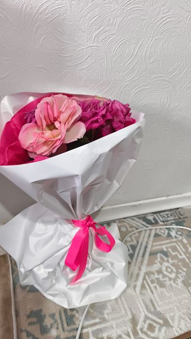 Букет живой. Разные