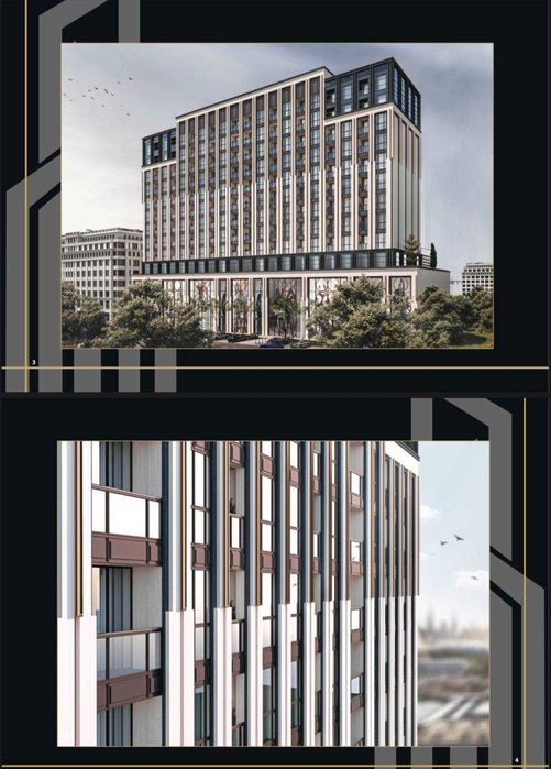 Продается коробка 3-комн 89.9 м², 6/13 этаж в Центре Ташкента