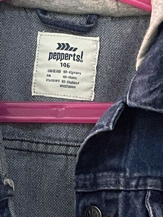 Детско яке дънково