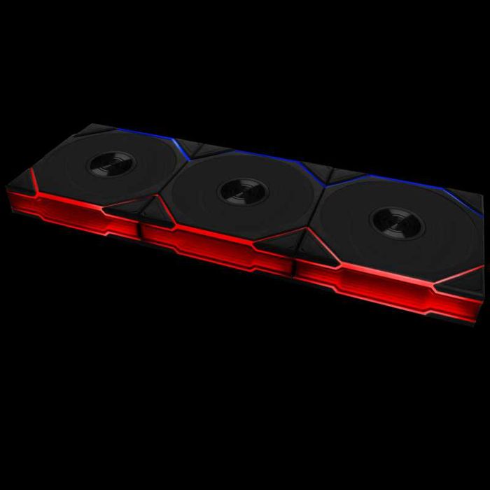 Lian Li Uni Fan TL Wireless Reverse Blade 120 ARGB BLACK x3