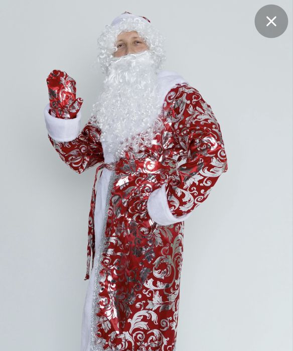 Прокат костюм деда мороза