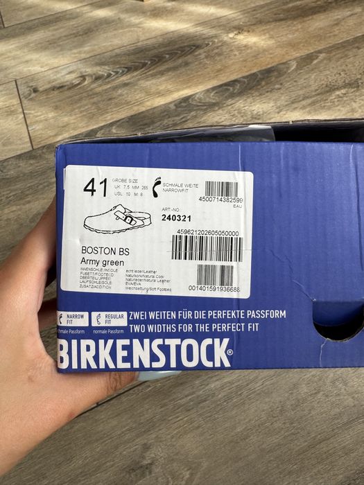 Birkenstock Boston Mărimea 41
