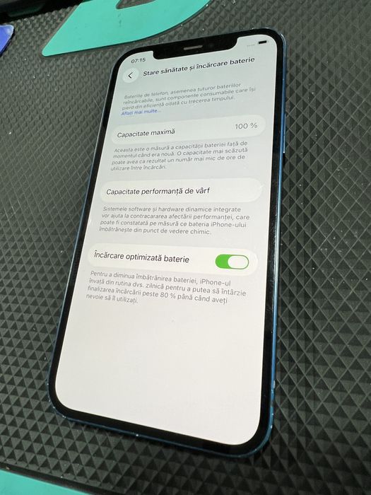iPhone 12 Blue 256GB 100% Baterie X XS 11 13 14 15 Pro Max Plus