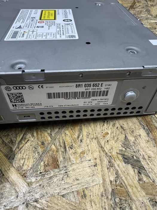Unitate multimedia/MMI audi A4 B8/A5/Q5 cod 8R1035652E