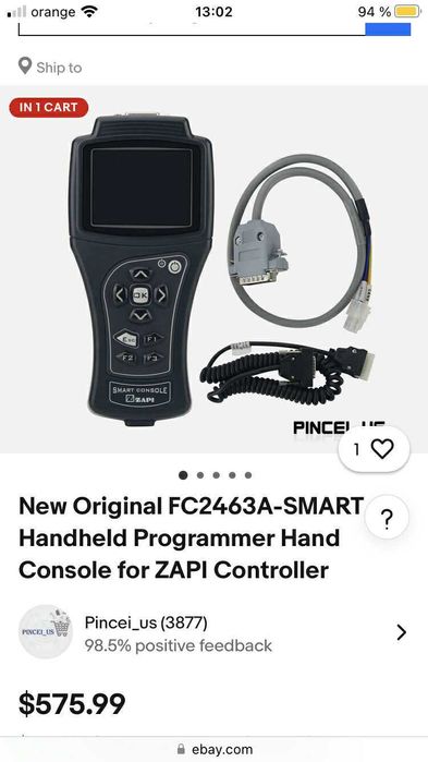 Smart Console Handheld Controller Programmer.