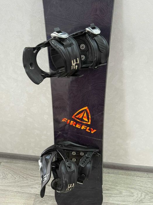 Сноуборд RAMPAGE 140 см с креплениями Element .