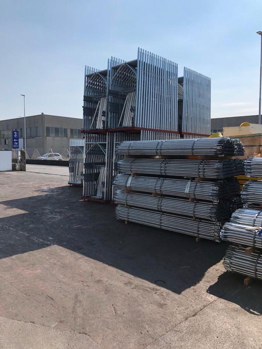 Popi metalici zincati NOI, 2m - 3,6m ITALIA