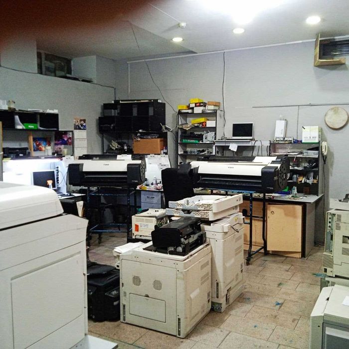 Ремонт плоттеров Canon.