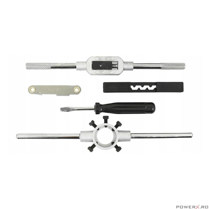 Trusa filiere si tarozi M3-M12, 32 piese, Verke