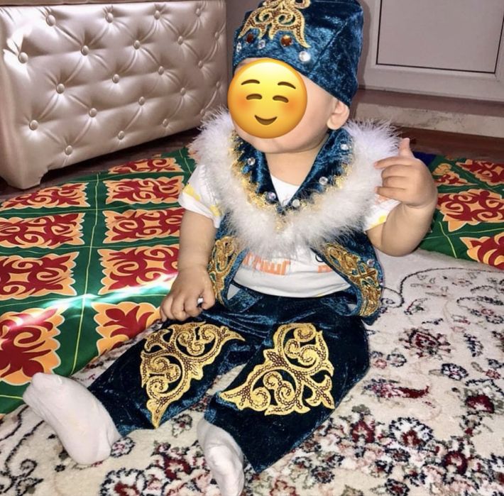 Костюм для тусау кесер на прокат для мальчика. Имеется коврик тай тай