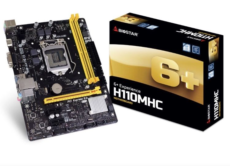 Biostar H110 + i3 6100
