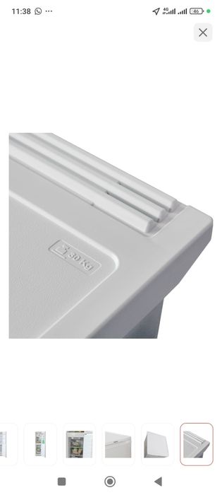 Холодильник бирюза новый