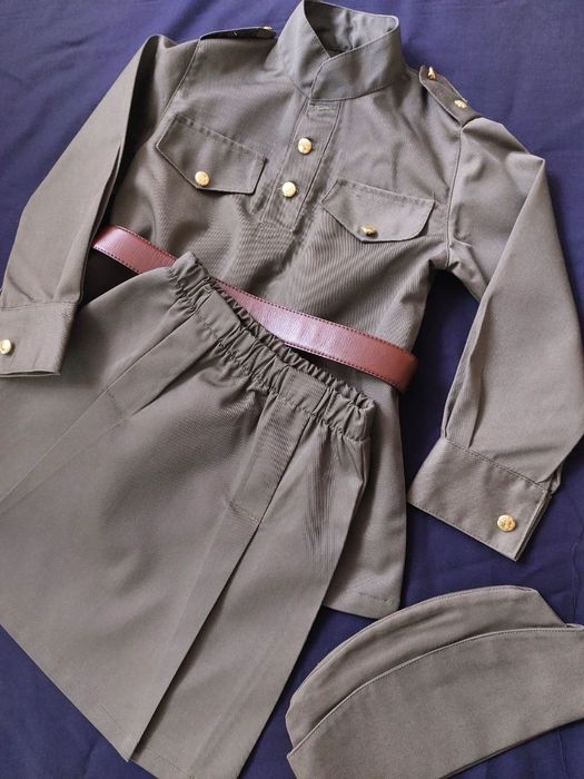 Прокат военных костюмов размер от 4 до 16 лет.