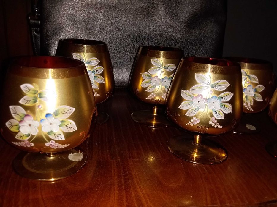 Бокалы. Чехословакия.