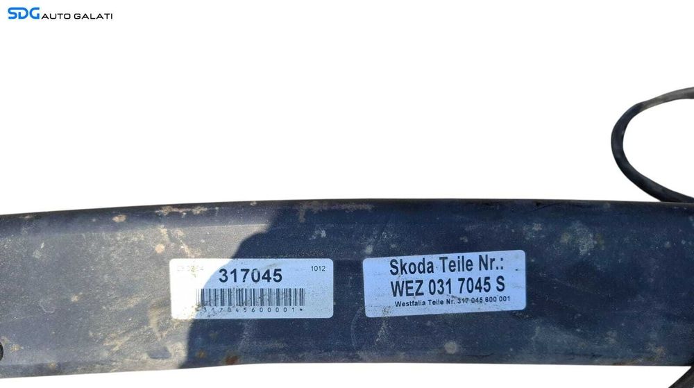 Cui Carlig Remorcare Tractare cu Instalatie Electrica Skoda Fabia 1 Break Combi 2000 - 2007 [LC1422]