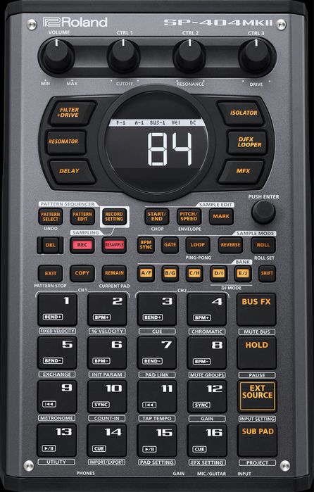 Roland SP-404 компактный семплер, эффект-процессор для создания музыки