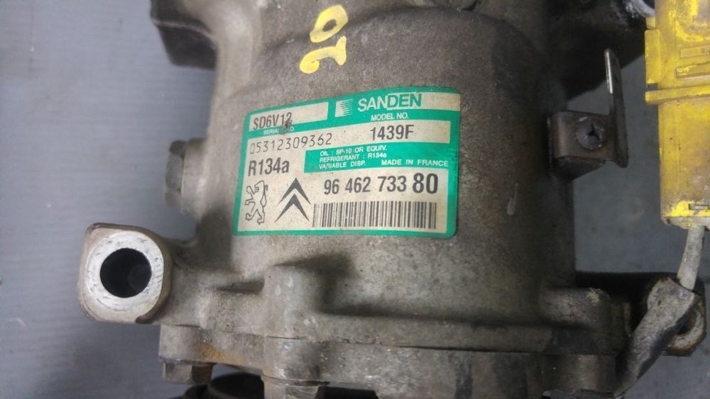 compresor ac 1.1 b 1.4 b 1.6 d peugeot 206 307 citroen c2 c4 9646273380