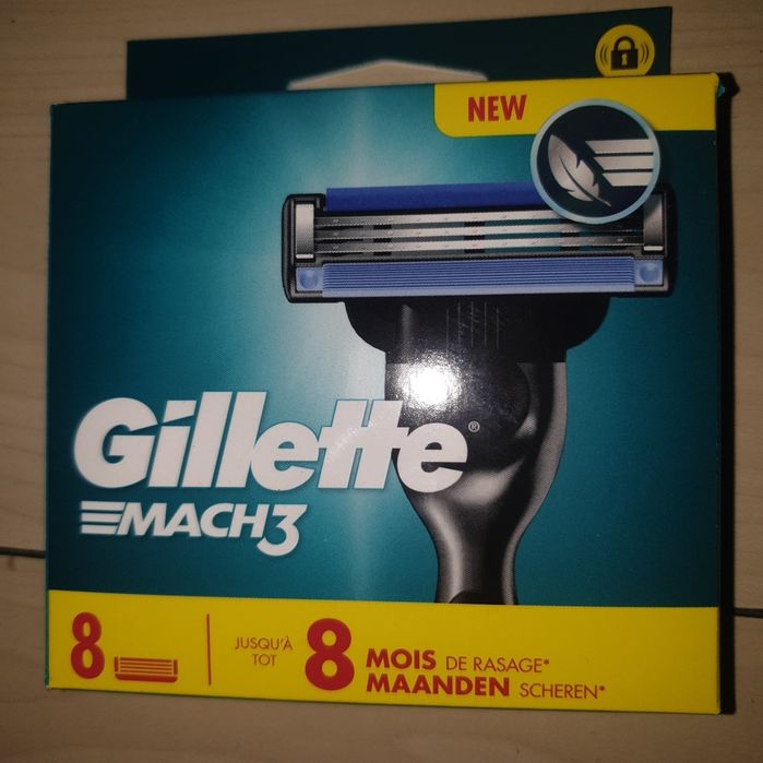 Set 8 rezerve Gillette Mach3 sigilat